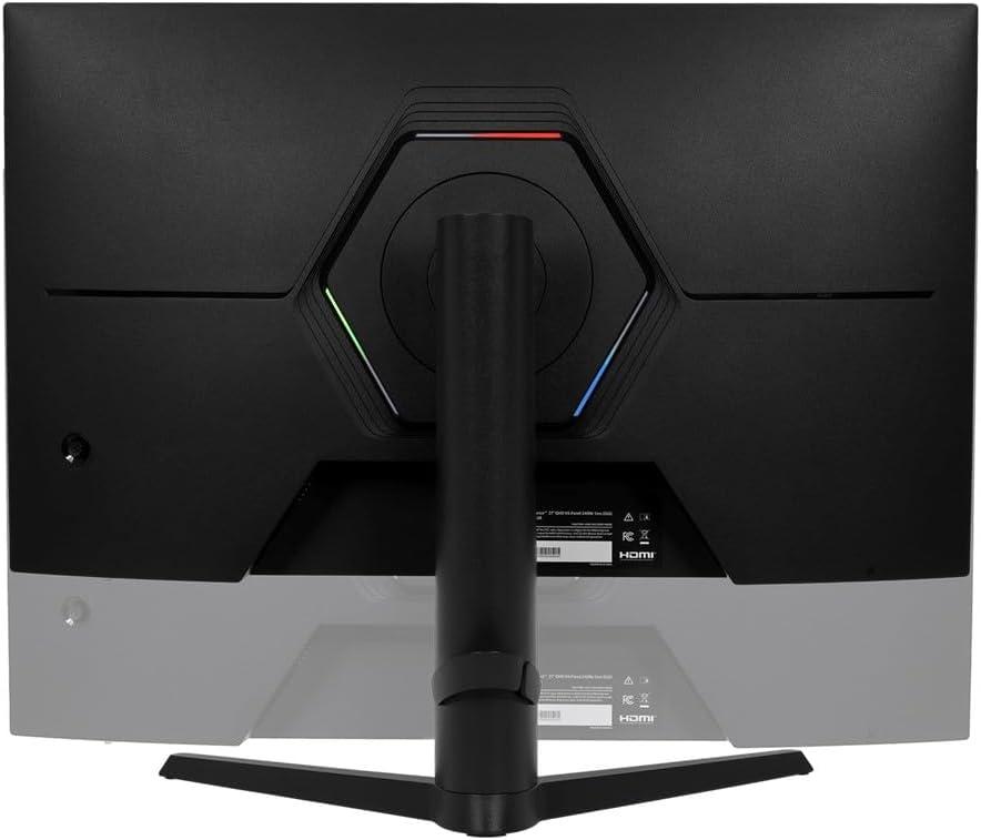 image:imageDark Matter by Monoprice 27 QHD Gaming Monitor 2560x1440P Resolution VA Panel 240Hz Refresh Rate 1ms GtG Response Time HDR400 FreeSync and GSYNC Compatible