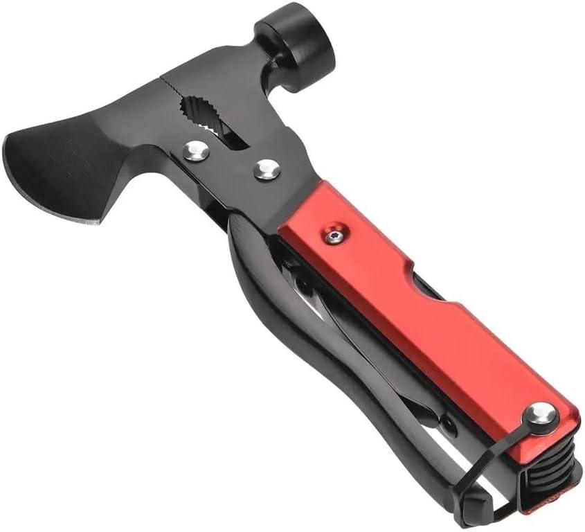 image:imageMonoprice 14in1 Tool Multi Functional Hammer Axe 18CM with Fabric Bag Camping Accessories Gift for Him Men Dad Boyfriend Pure Outdoor Collection