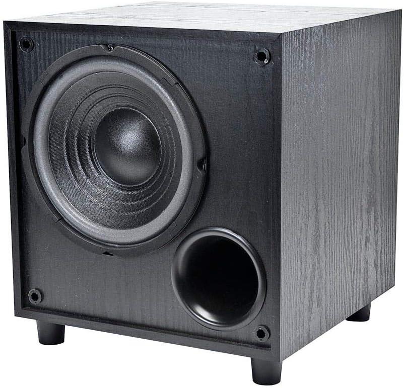 image:imageMonoprice 60Watt Powered Subwoofer 8 Inch With AutoOn Function For Studio And Home Theater BlackSubwoofer