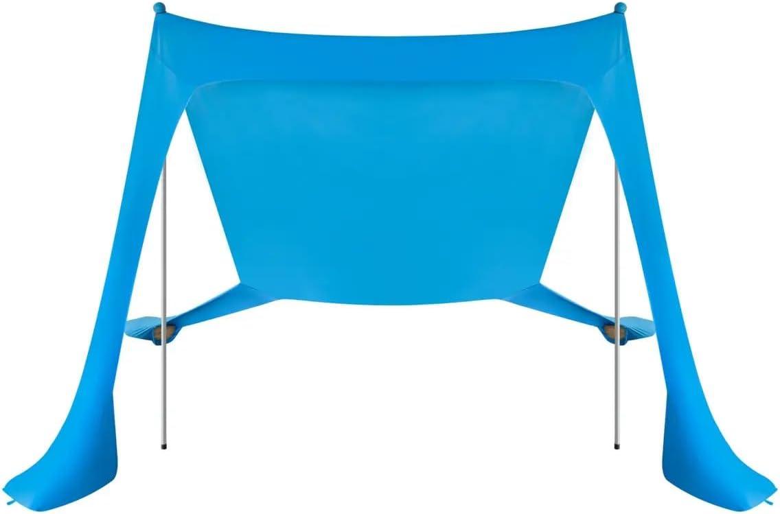 image:imageMonoprice 7Foot 4Person Sunshade with UPF 50 UV Protection Lightweight Lycra Fabric Blue Pure Outdoor Collection