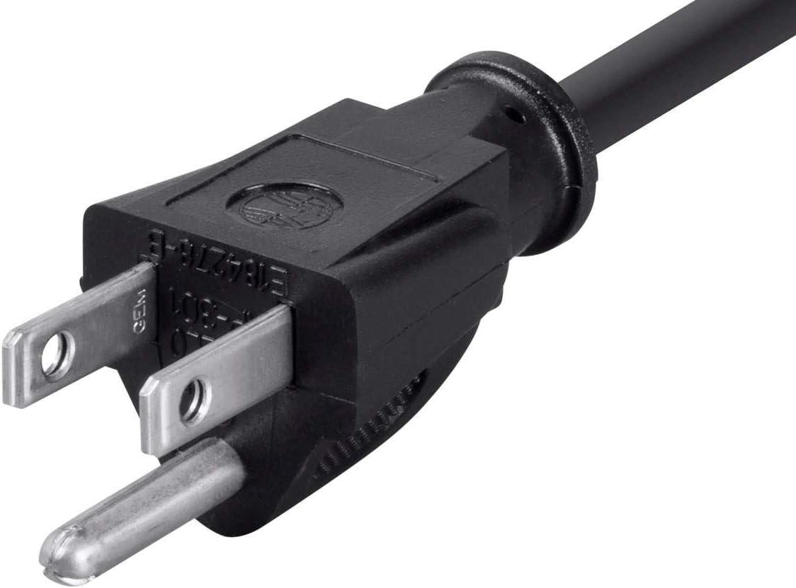 image:imageMonoprice Power Extension Cords 6ft 16AWG and 2ft 16AWG Black
