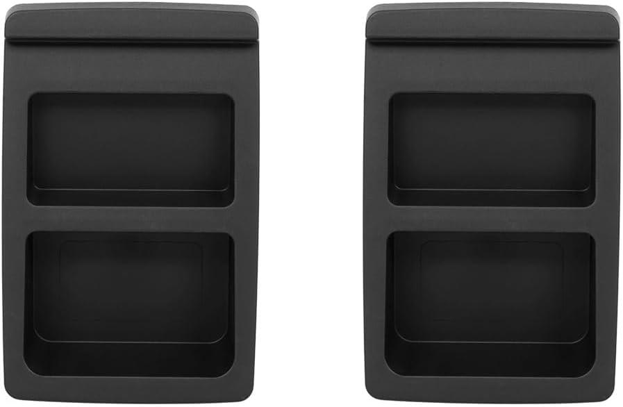 image:imageMonoprice Tilted Wedge Desktop Speaker Stands Pair for Small Sized Speakers AntiVibration 15 Degrees of Tilt for Bookshelf Speakers and Studio Monitors