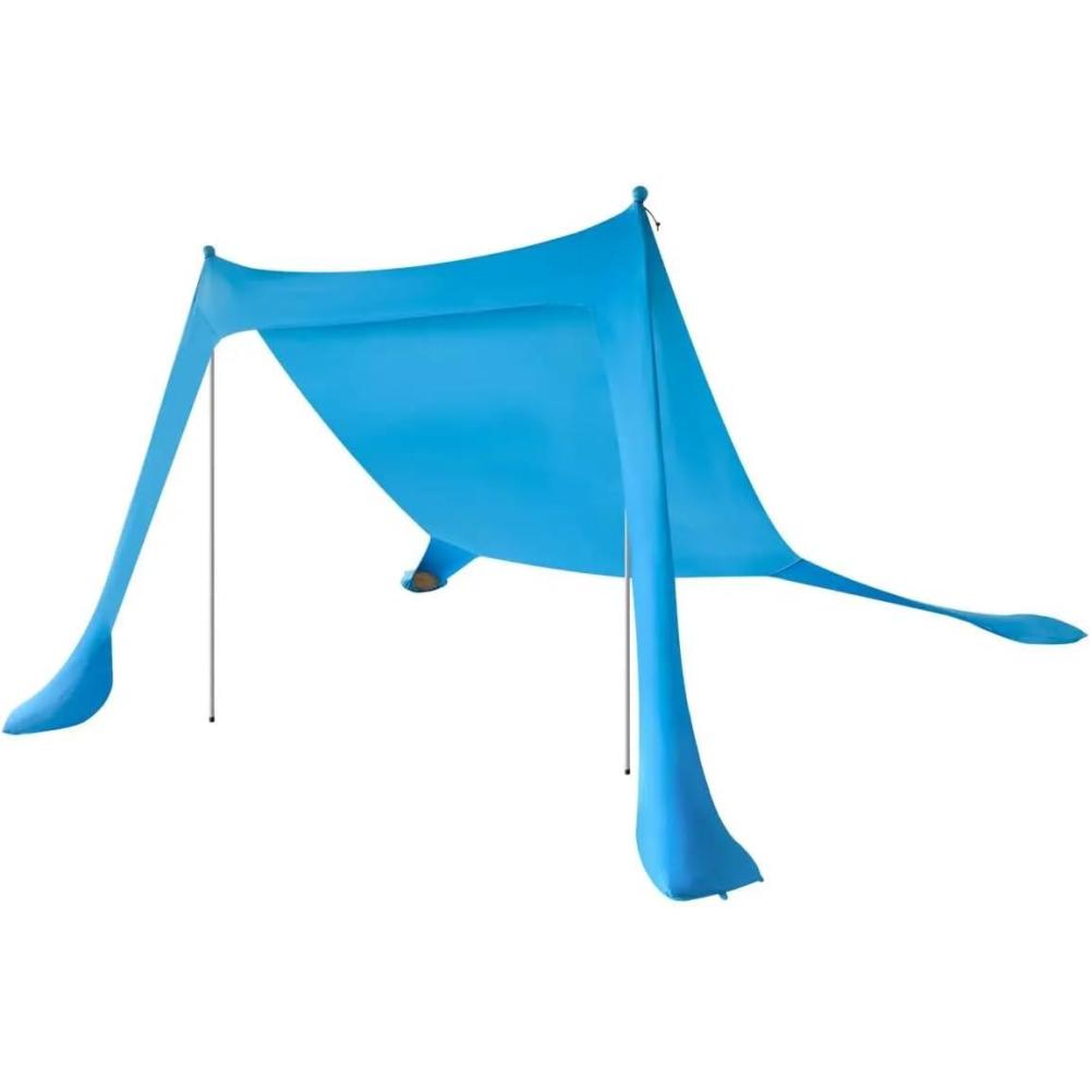 image:imageMonoprice 7Foot 4Person Sunshade with UPF 50 UV Protection Lightweight Lycra Fabric Blue Pure Outdoor Collection