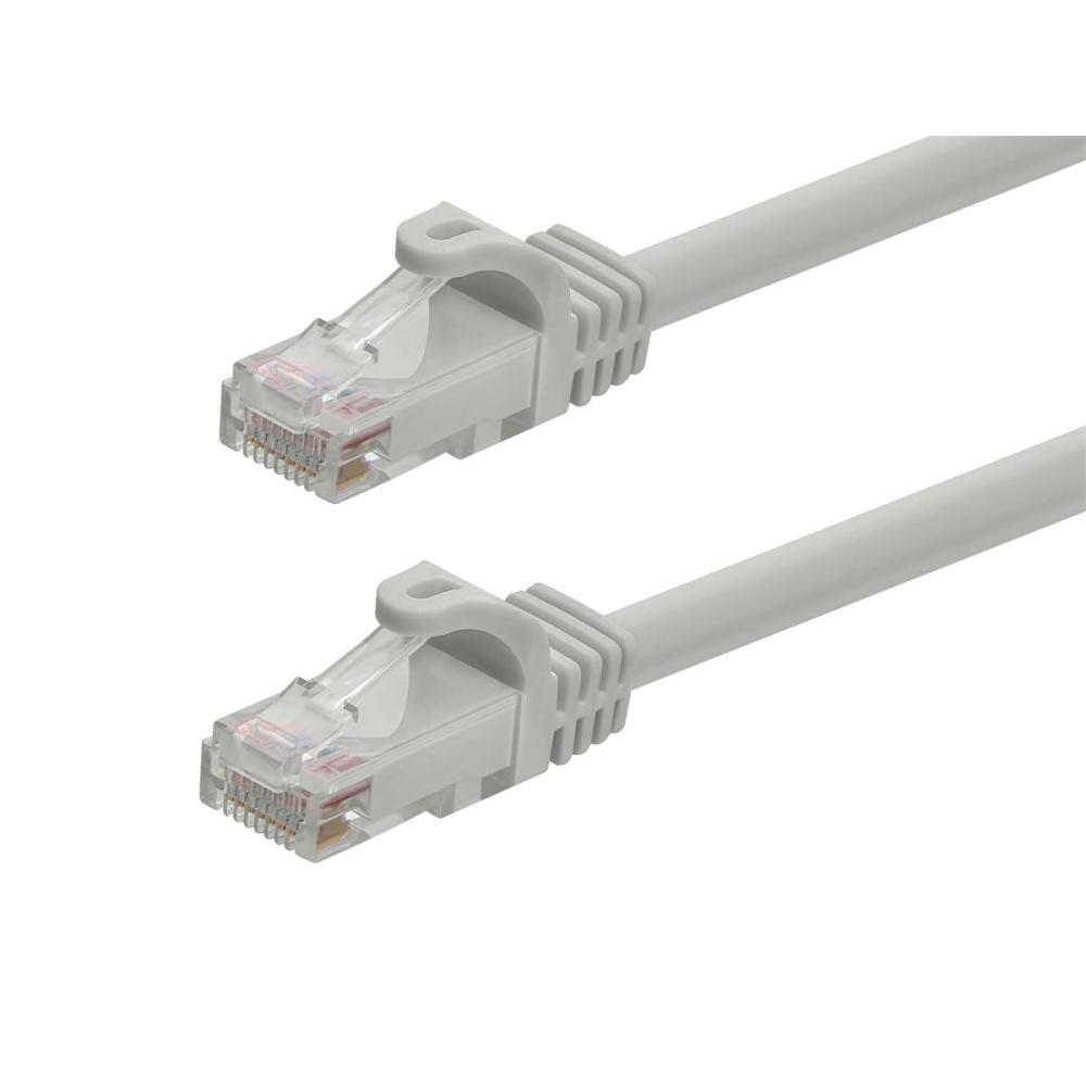 image:imageMonoprice Cat6 50ft Black Patch Cable UTP 24AWG 550MHz Pure Bare Copper Snagless RJ45 Flexboot Series Ethernet Cable Pack of 1Gray