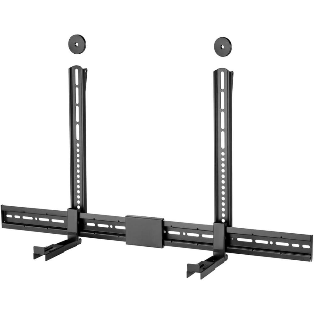 image:imageMonoprice Heavy Duty Universal Sound Bar Mount Bracket Above or Under TV Extends 3461 Fits Most Soundbars Up to 33 Lbs AntiSkid Base 3 Installation Options Max VESA 800x400mm
