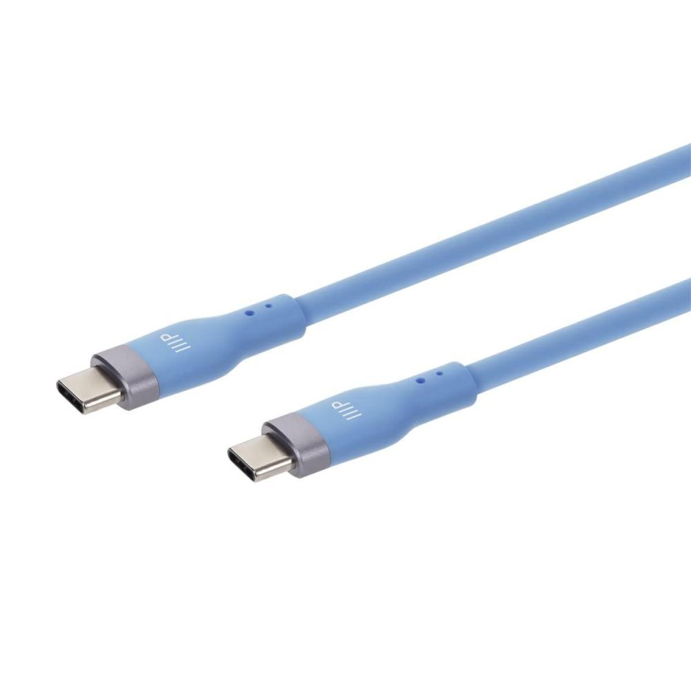 image:imageMonoprice USB 20 USBC to USBC Silicone Cable 6ft Blue