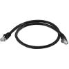 image:imageMonoprice 103419 Cat6 Ethernet Patch Cable  Network Internet Cord  RJ45 Stranded 550Mhz UTP Pure Bare Copper Wire 24AWG 2ft Black