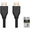image:imageMonoprice 8K Certified Ultra High Speed HDMI Cable  HDMI 21 8K60Hz 4K120Hz 48Gbps HDR VRR CL2 inWall Rated 20ft Black