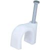 image:imageMonoprice Circle cable clips with steel nail 10mm 100pcsPack