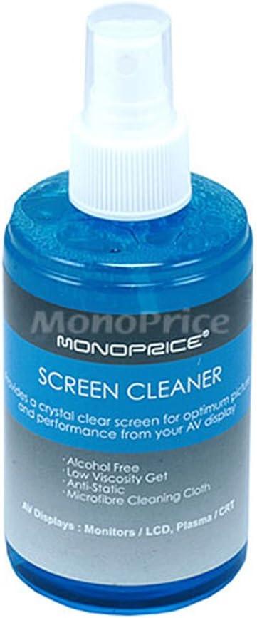 image:imageMonoprice 105176 Universal Screen Cleaner Large Bottle Blister Pack for LCD and Plasma TV all iPad iPhone Galaxy Tab and Smartphones200ml Blister Pack Blue200ml Blister Pack