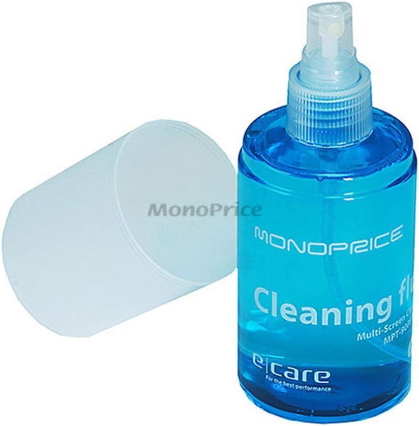 image:imageMonoprice 105176 Universal Screen Cleaner Large Bottle Blister Pack for LCD and Plasma TV all iPad iPhone Galaxy Tab and Smartphones200ml Blister Pack Blue200ml Large Bottle Brush