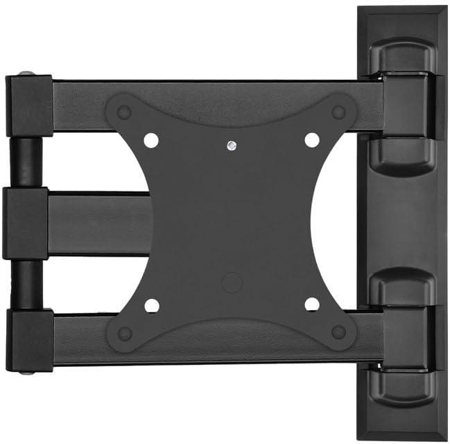 image:imageMonoprice 108095 Stable Series FullMotion Articulating TV Wall Mount Bracket For TVs 13in to 27in Max Weight 33lbs Extension Range of 18in to 39in VESA Patterns Up to 100x100 UL CertifiedBlackSmallLarge