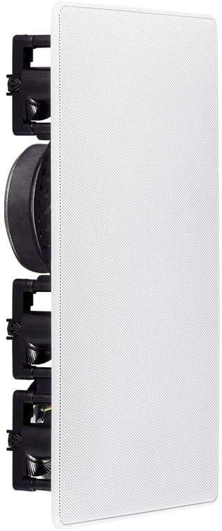 image:imageMonoprice 3Way Fiber InWall Speakers 8 Inch Pair With Removable And Paintable Grille Caliber SeriesSnap Lock