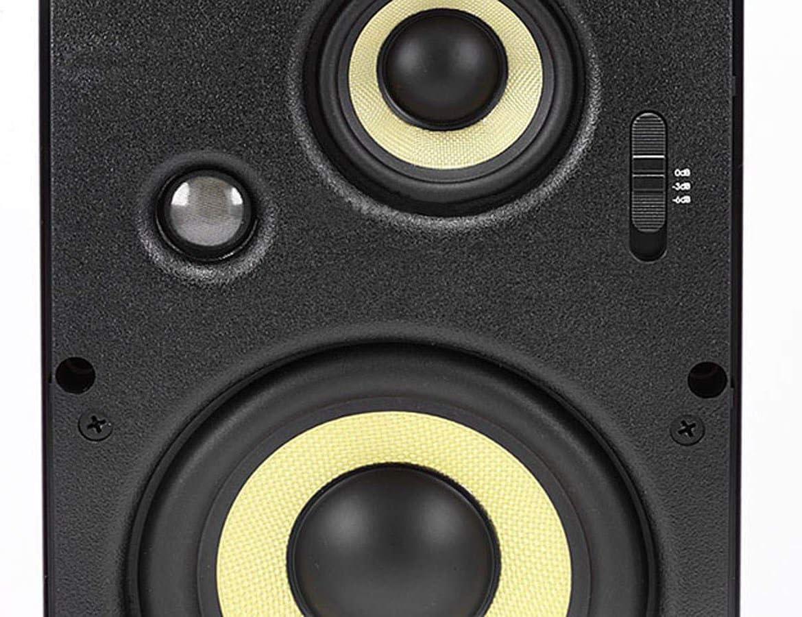 image:imageMonoprice 3Way Fiber InWall Speakers 8 Inch Pair With Removable And Paintable Grille Caliber SeriesStandard