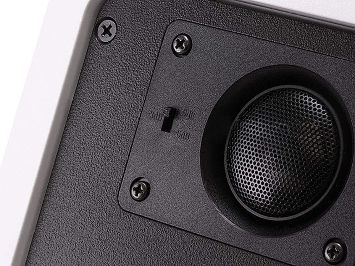 image:imageMonoprice 3Way Fiber InWall Speakers 8 Inch Pair With Removable And Paintable Grille Caliber SeriesStandard
