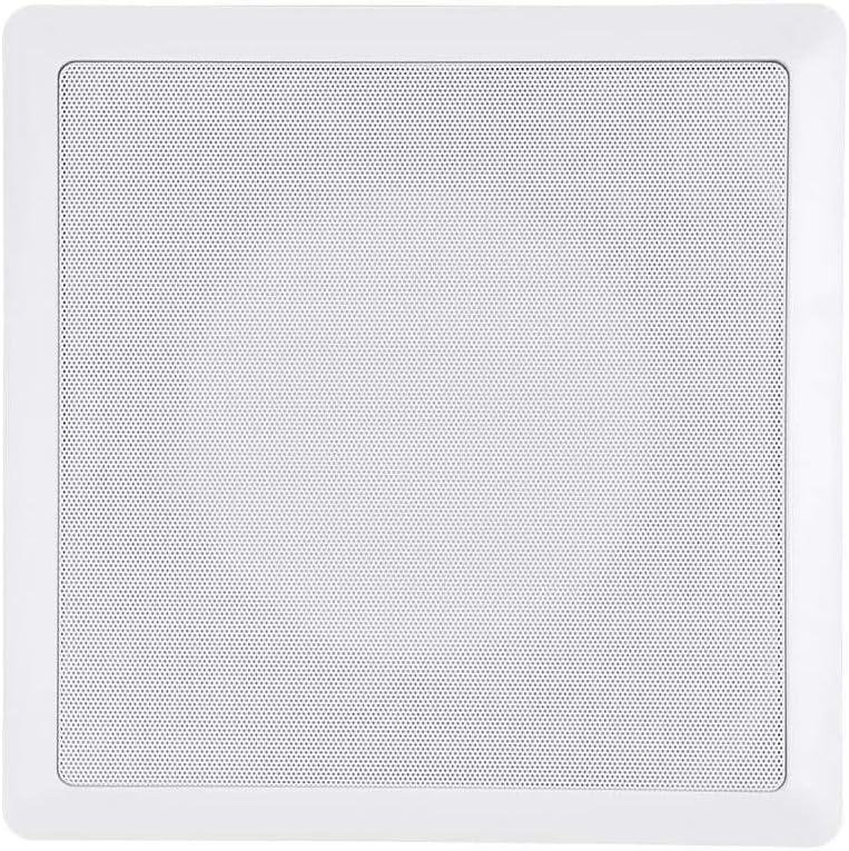 image:imageMonoprice 3Way Fiber InWall Speakers 8 Inch Pair With Removable And Paintable Grille Caliber SeriesSubwoofer