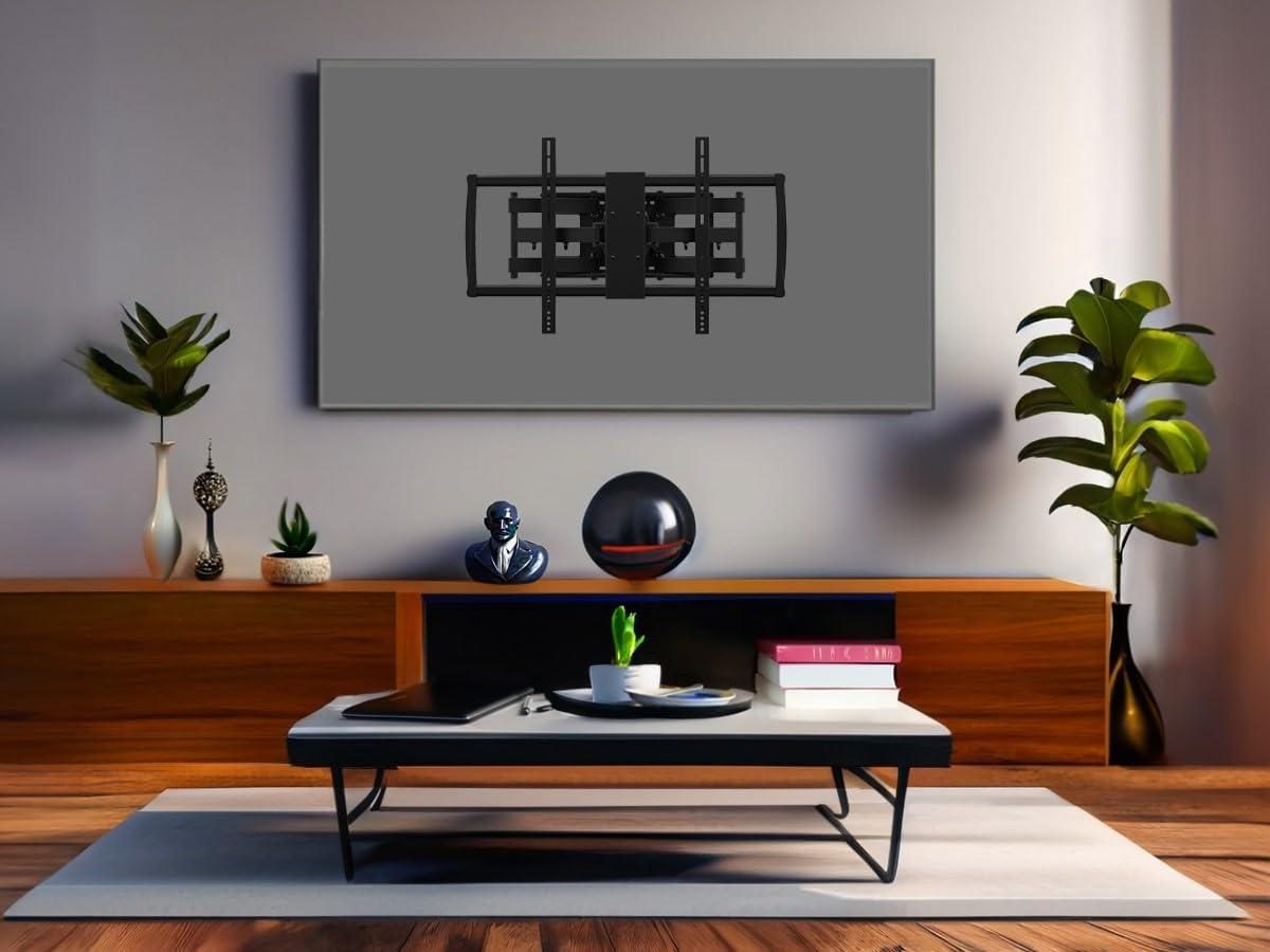 image:imageMonoprice Commercial Fixed TV Wall Mount Bracket Antitheft for 32 to 55 TVs up to 99lbs Max VESA 400x400 UL CertifiedXlg 23 100