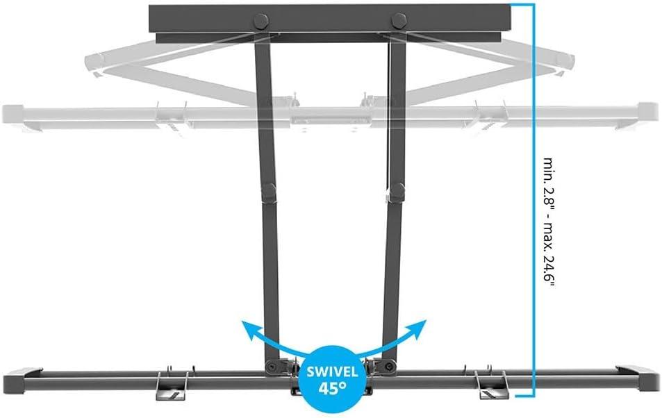 image:imageMonoprice Commercial Fixed TV Wall Mount Bracket Antitheft for 32 to 55 TVs up to 99lbs Max VESA 400x400 UL CertifiedXlg 23 100