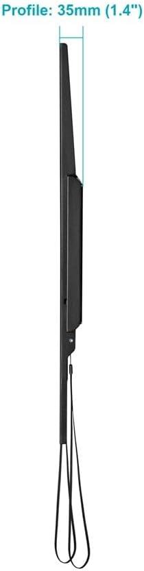 image:imageMonoprice Commercial Fixed TV Wall Mount Bracket Antitheft for 32 to 55 TVs up to 99lbs Max VESA 400x400 UL CertifiedXlg 50 100