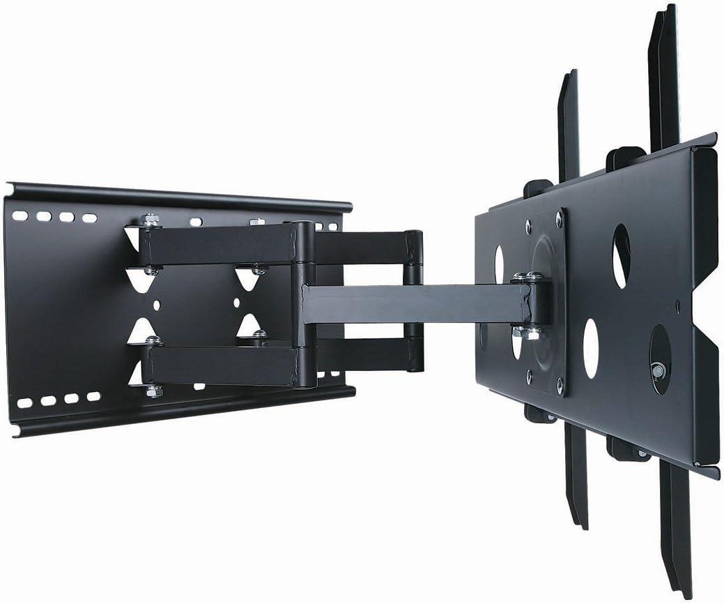 image:imageMonoprice Commercial Full Motion TV Wall Mount Bracket for 32 to 60 TVs up to 175lbs Max VESA 750x450 Heavy Duty Works with Concrete and Brick