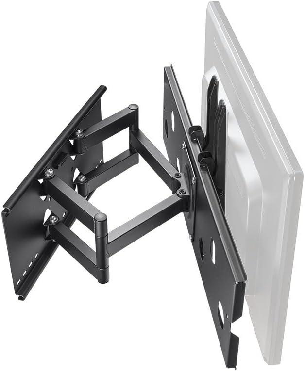 image:imageMonoprice Commercial Full Motion TV Wall Mount Bracket for 32 to 60 TVs up to 175lbs Max VESA 750x450 Heavy Duty Works with Concrete and Brick