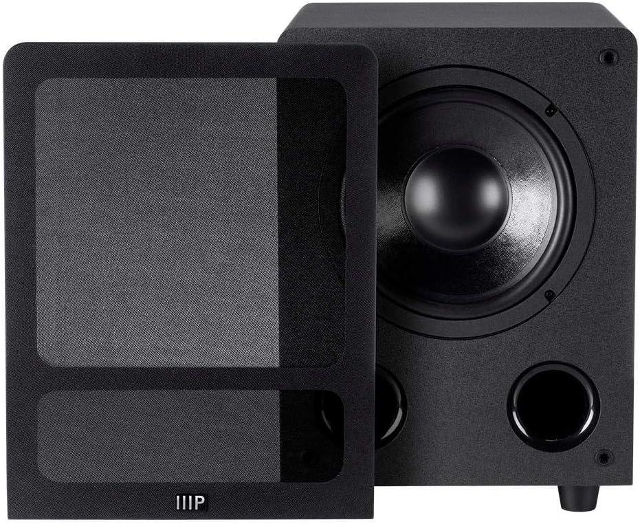 image:imageMonoprice Premium Select Subwoofer 8Inch Woofer 200 Watt 4 Ohm Nominal Impedance Auto OnOff BlackSubwoofer