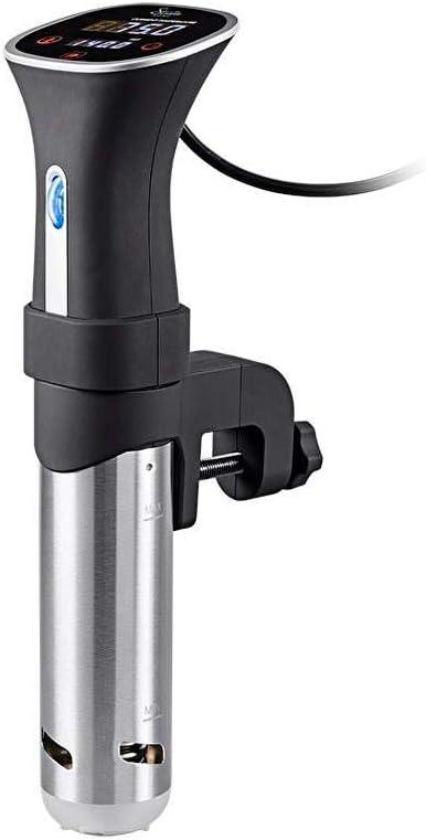 image:imageMonoprice Sous Vide Immersion Cooker 800W With Adjustable Clamp And Digital LED Touch Screen Easy To Clean Black and Silver Strata Home Collection800W