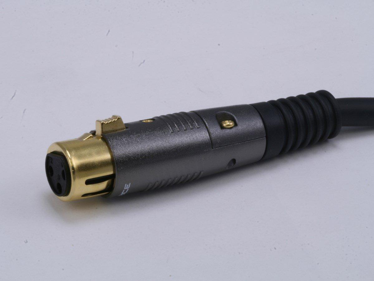 image:imageMonoprice XLR Male to XLR Female Cable for Microphone Gold Plated 16AWG 10 Feet Black Premier Series15ft