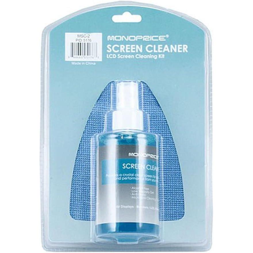image:imageMonoprice 105176 Universal Screen Cleaner Large Bottle Blister Pack for LCD and Plasma TV all iPad iPhone Galaxy Tab and Smartphones200ml Blister Pack Blue200ml Blister Pack