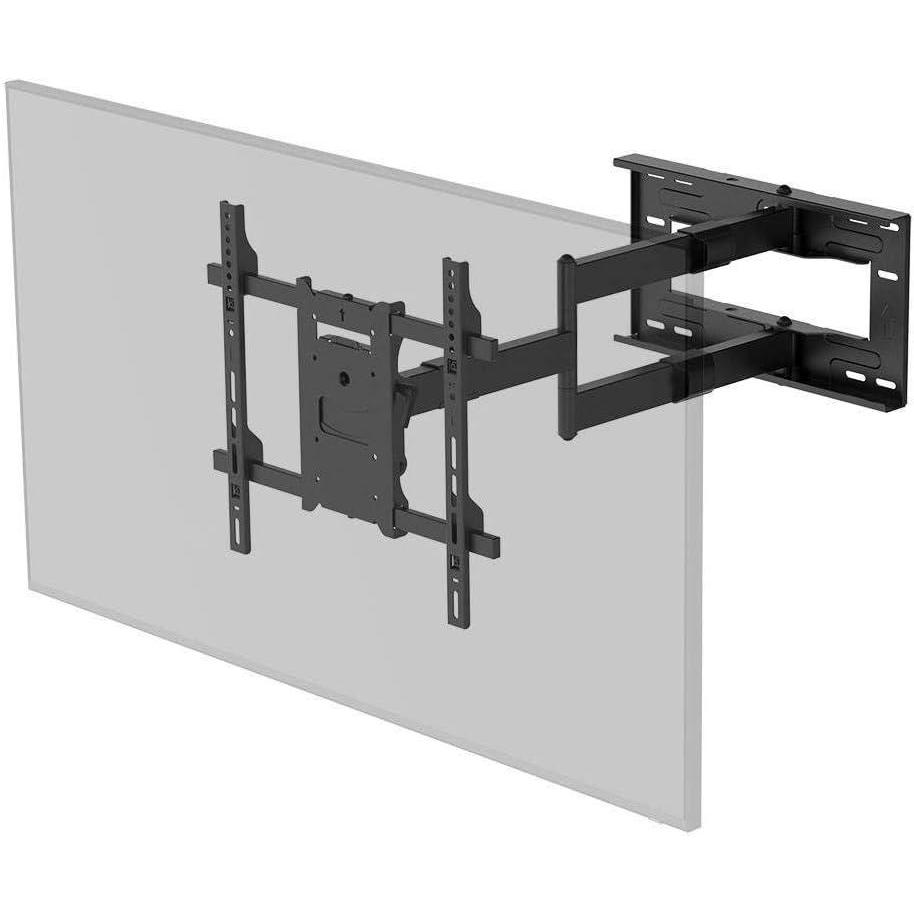 image:imageMonoprice 360 FullMotion Articulating TV Wall Mount Portrait and Landscape for TVs 40in to 75in Weight Capacity 110 Lbs Extension 33in to 315in VESA Patterns Up to 400x400 EZ Series