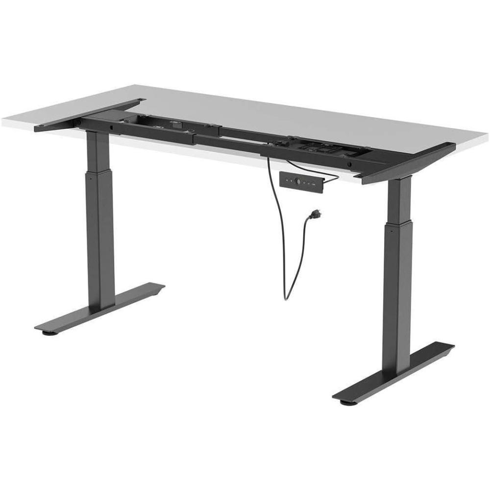 image:imageMonoprice Electric Dual Motor Height Adjustable SitStand Desk Frame 265 lbs Weight Load Capacity Ergonomic for Home and Office Workstream Collection