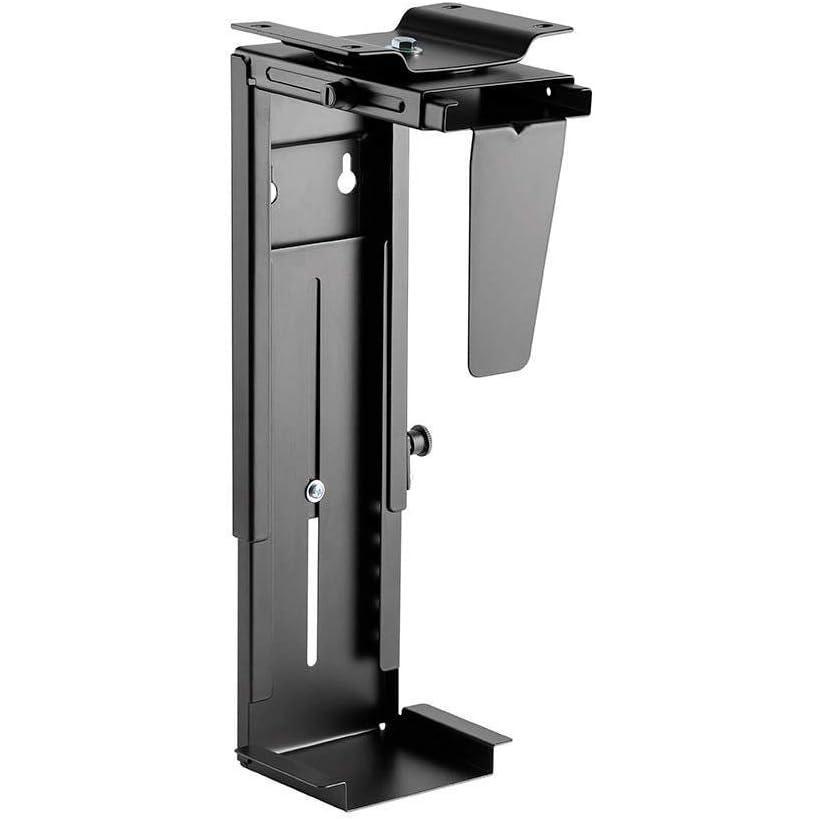 image:imageMonoprice PC Tower Holder Adjustable Under Desk Mount Designed for Use with SitStand Desks Workstream Collection