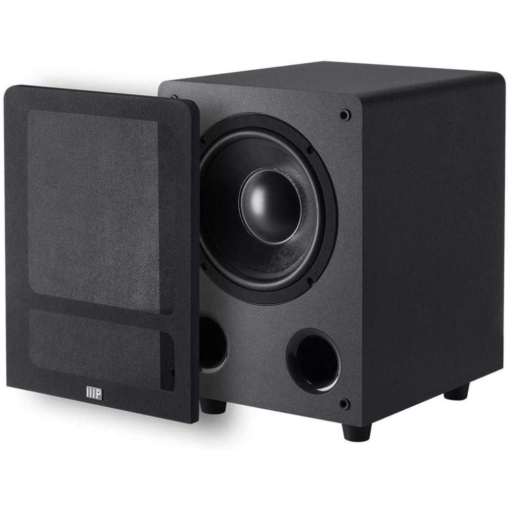 image:imageMonoprice Premium Select Subwoofer  8Inch Woofer 200 Watt 4 Ohm Nominal Impedance Auto OnOff BlackSubwoofer
