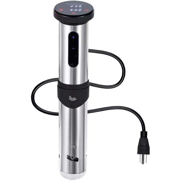 image:imageMonoprice Sous Vide Immersion Cooker 800W  With Adjustable Clamp And Digital LED Touch Screen Easy To Clean Black and Silver  Strata Home Collection1100W