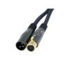 image:imageMonoprice XLR Male to XLR Female Cable  for Microphone Gold Plated 16AWG 10 Feet Black  Premier Series6ft