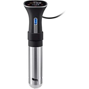 Monoprice Sous Vide Immersion Cooker 800W – With Adjustable Clamp And Digital LED Touch Screen, Easy To Clean, Black and Silver – Strata Home Collection(800W)