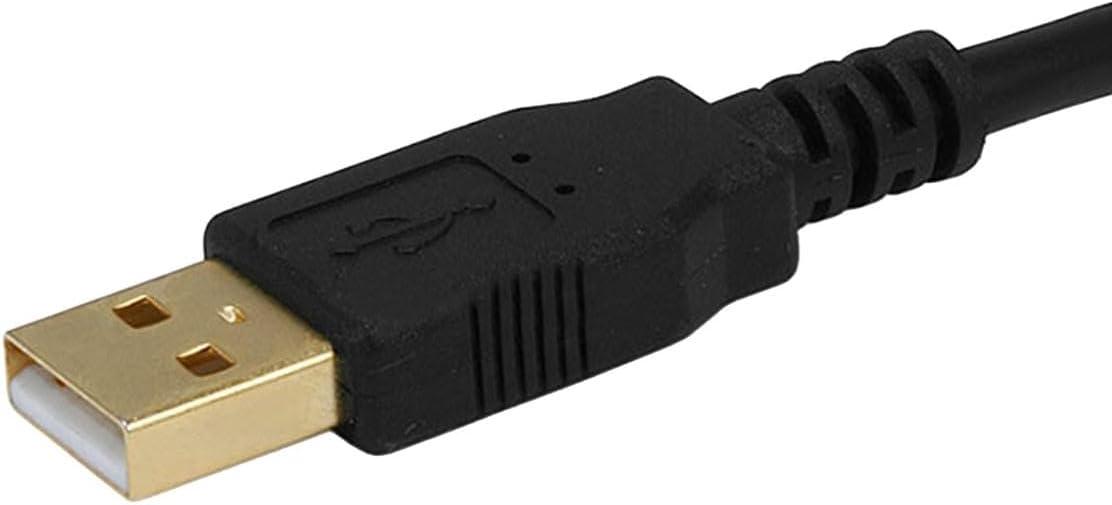 image:image15ft Power Cord Cable wPC Connector and 15ft USB 20 Cable Gold Plated Shielded
