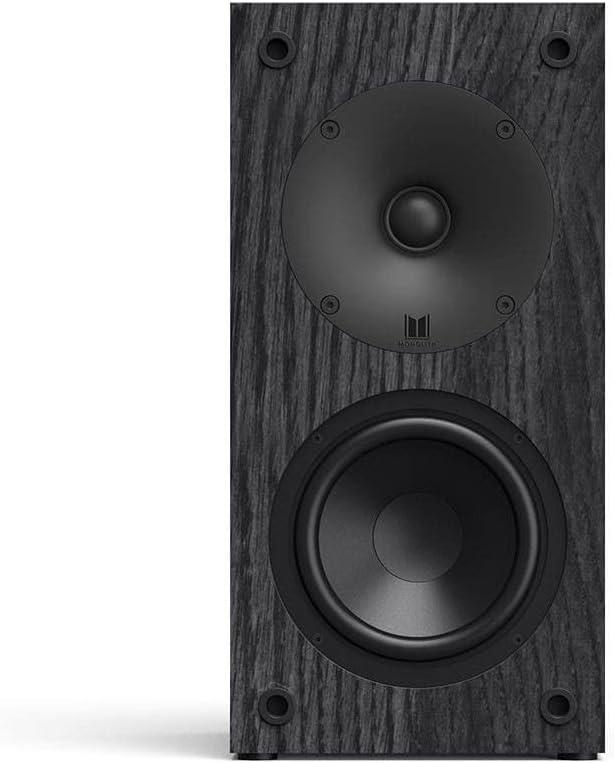 image:imageMonolith B4 Bookshelf Speaker Each Powerful Woofers Punchy Bass High Performance Audio for Home Theater System Audition Series