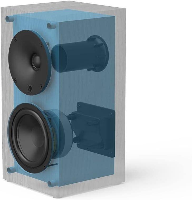 image:imageMonolith B4 Bookshelf Speaker Each Powerful Woofers Punchy Bass High Performance Audio for Home Theater System Audition Series