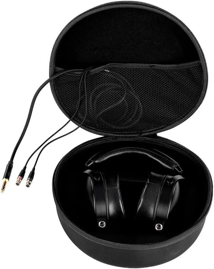 image:imageMonolith M1570C Over The Ear Closed Back Design Planar Headphones 106mm Drivers 60 Ohm Nominal Impedance Mini 4Pin XLR Headphone Connectors Comfort with Changeable Earpads 14 Inch Audio Plug