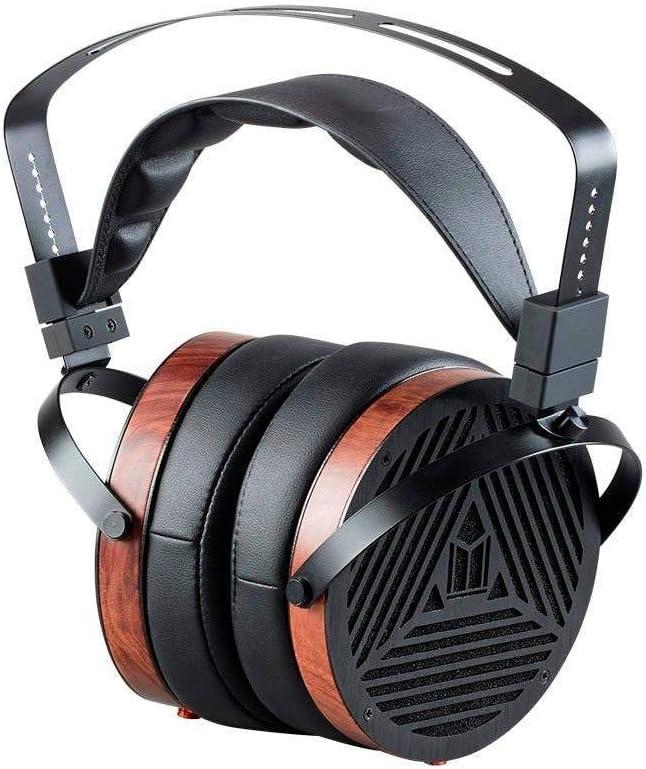 image:imageMonolith Over Ear Planar Magnetic Headphones With 106mm Driver 50 Ohm 10 Watt Maximum Power Handling Open Back Design Comfort Ear Pads For StudioProfessional BlackWoodMagnetic Headphones