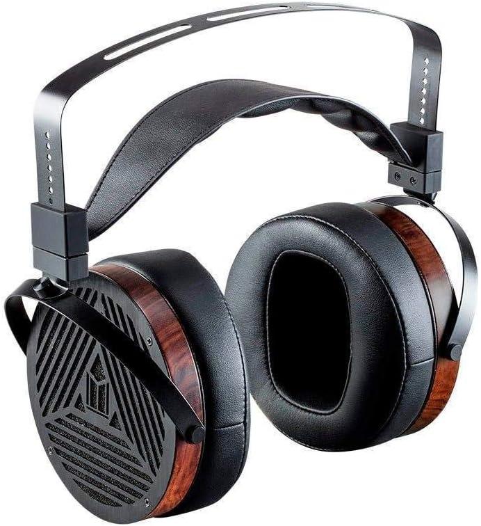 image:imageMonolith Over Ear Planar Magnetic Headphones With 106mm Driver 50 Ohm 10 Watt Maximum Power Handling Open Back Design Comfort Ear Pads For StudioProfessional BlackWoodMagnetic Headphones
