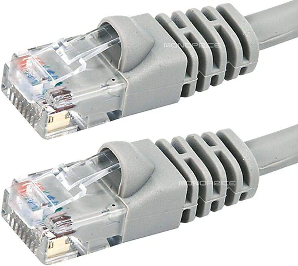 image:imageMonoprice 05FT 24AWG Cat6 550MHz UTP Ethernet Bare Copper Network Cable BlackGray