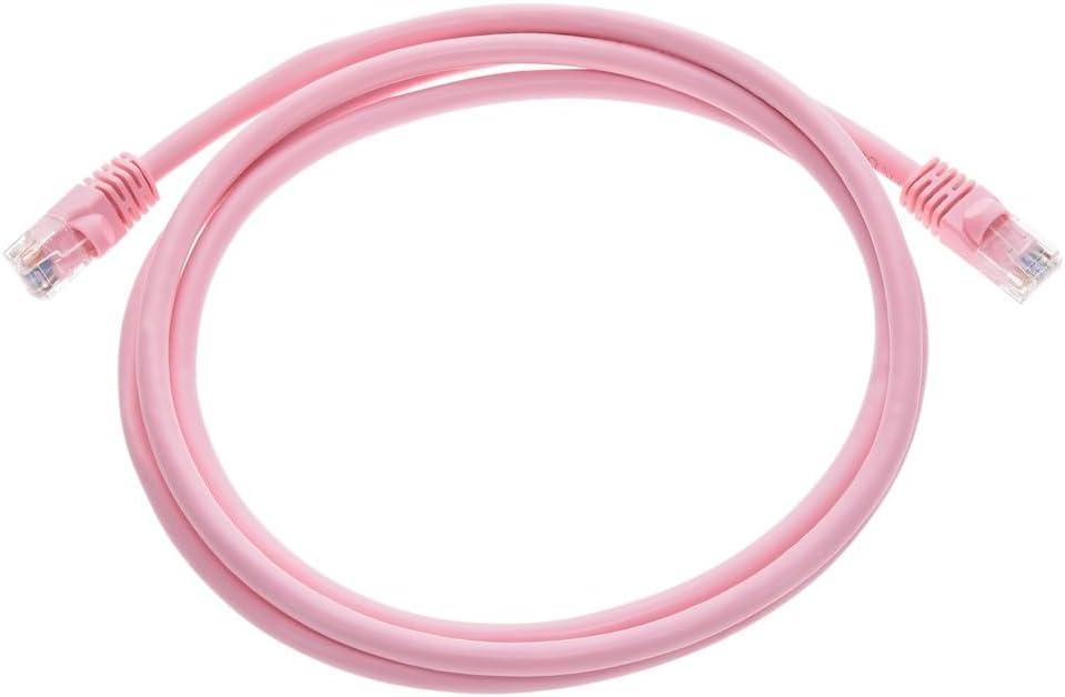 image:imageMonoprice 05FT 24AWG Cat6 550MHz UTP Ethernet Bare Copper Network Cable BlackPink