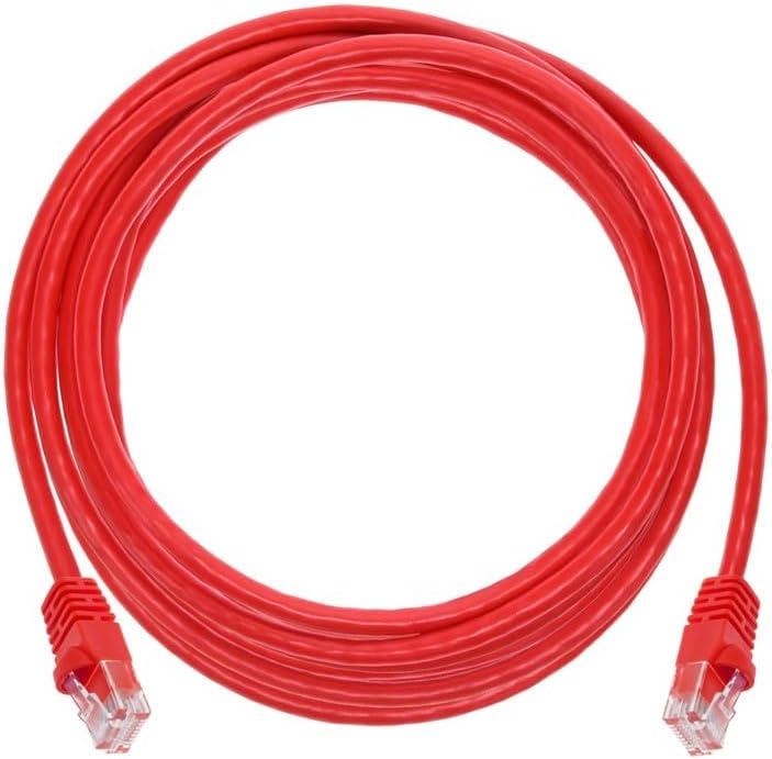 image:imageMonoprice 05FT 24AWG Cat6 550MHz UTP Ethernet Bare Copper Network Cable BlackRed