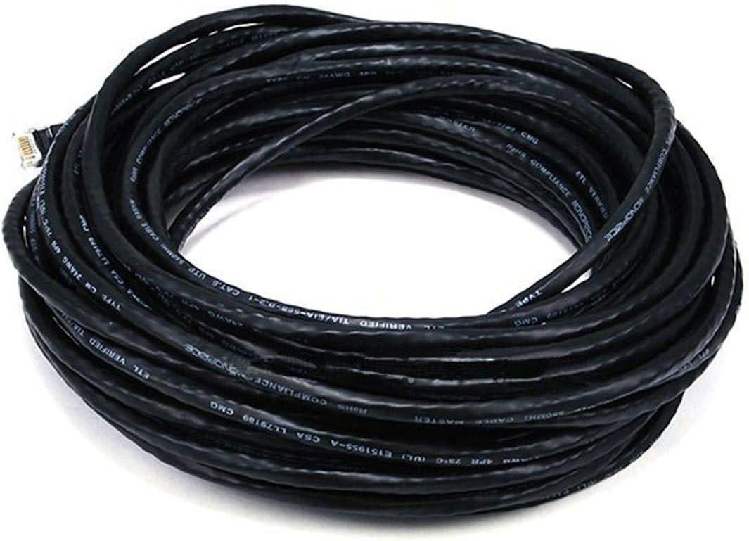 image:imageMonoprice 05FT 24AWG Cat6 550MHz UTP Ethernet Bare Copper Network Cable BlackWhite