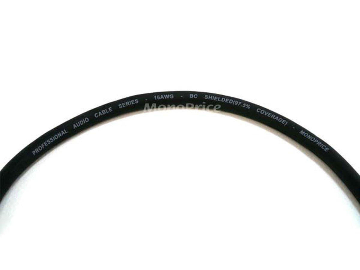 image:imageMonoprice 104768 3Feet Premier Series XLR Female to 14Inch TRS Male 16AWG Cable gold15 Feet