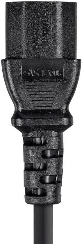 image:imageMonoprice 105294 15ft 14AWG Power Cord Cable w 3 Conductor PC Power Connector Socket 15A NEMA 515P to IEC320C13 BlackBlack