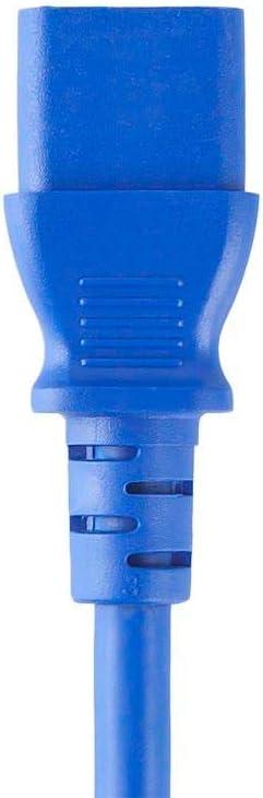image:imageMonoprice 105294 15ft 14AWG Power Cord Cable w 3 Conductor PC Power Connector Socket 15A NEMA 515P to IEC320C13 BlackBlue