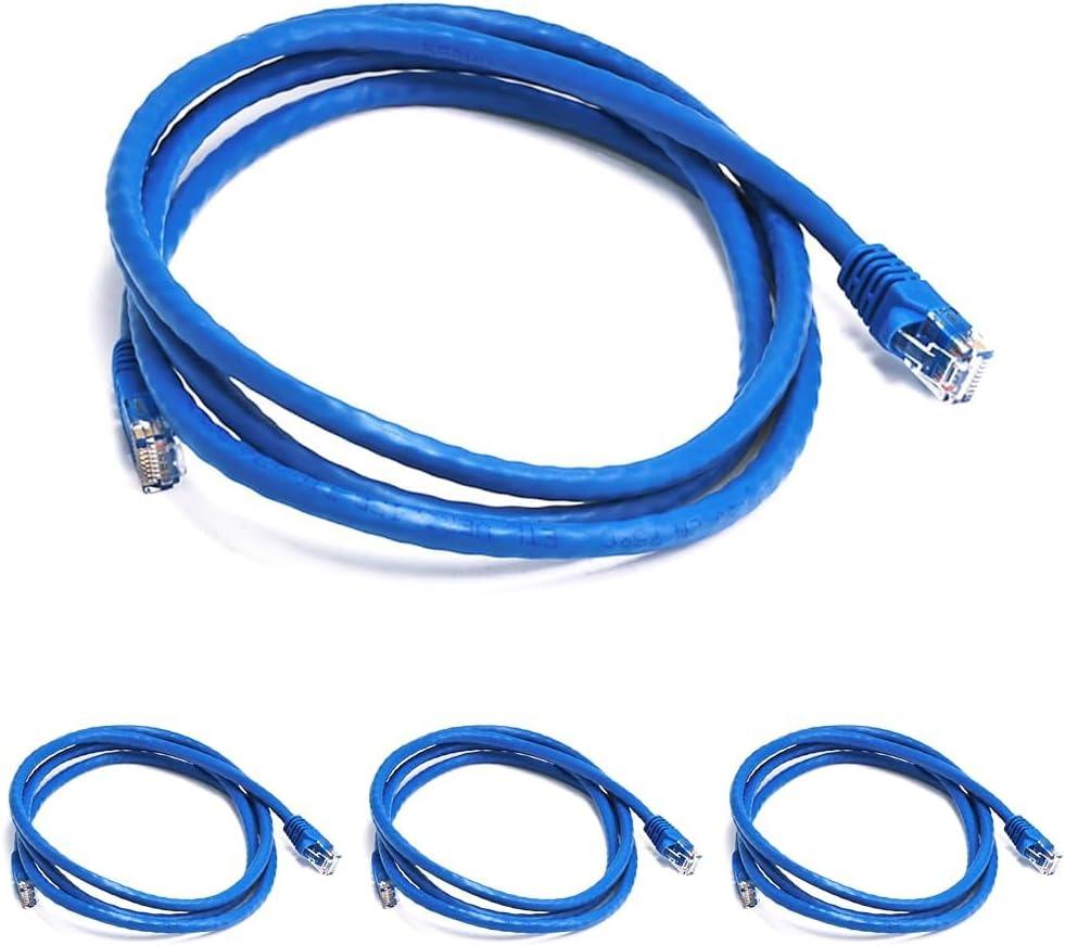 image:imageMonoprice 10FT 24AWG Cat5e 350MHz UTP Ethernet Bare Copper Network Cable GrayBlue
